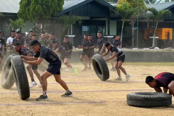MASOBA WARRIOR CrossFit Uji Ketangguhan dan Daya Juang Prajurit Yonif TP 858/MSB